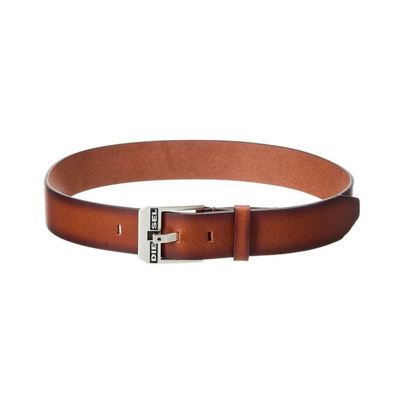 Diesel Other - Diesel Logo Bluestar Leather Belt, Brown
